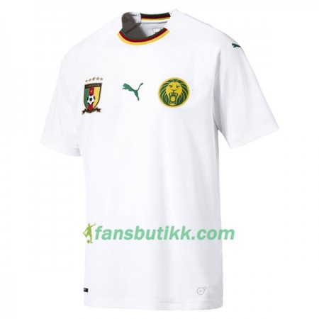 Fotballdrakt Kamerun Bortetrøye 2018 Kortermet